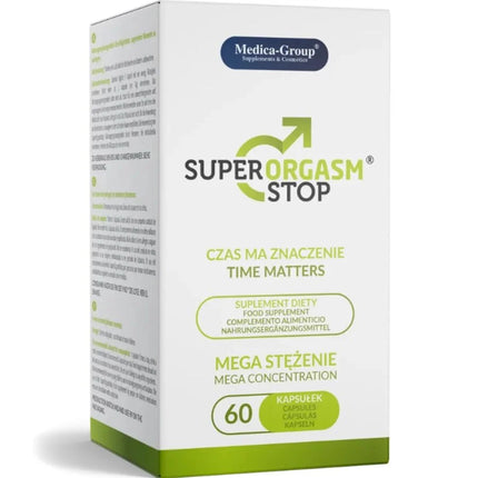 MEDICA GROUP - SUPER ORGASM STOP DELAY FÜR MÄNNER 60 KAPSELN - Verzögerer