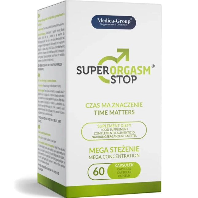 MEDICA GROUP - SUPER ORGASM STOP DELAY FÜR MÄNNER 60 KAPSELN - Verzögerer