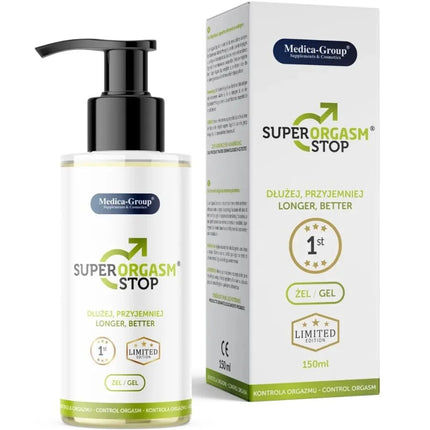 MEDICA GROUP - SUPER ORGASM STOP INTIMGEL FÜR MÄNNER 150 ML - Verzögerer