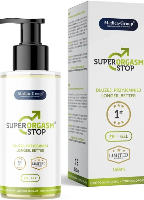 MEDICA GROUP - SUPER ORGASM STOP INTIMGEL FÜR MÄNNER 150 ML - Verzögerer
