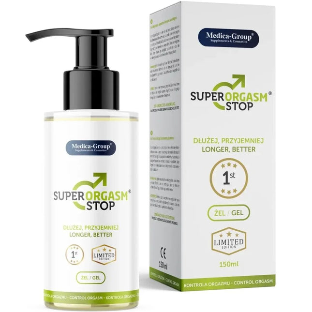 MEDICA GROUP - SUPER ORGASM STOP INTIMGEL FÜR MÄNNER 150 ML - Verzögerer