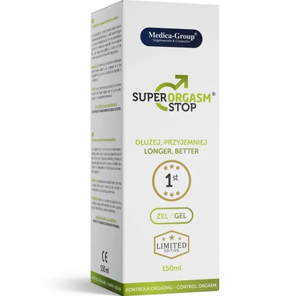 MEDICA GROUP - SUPER ORGASM STOP INTIMGEL FÜR MÄNNER 150 ML - Verzögerer