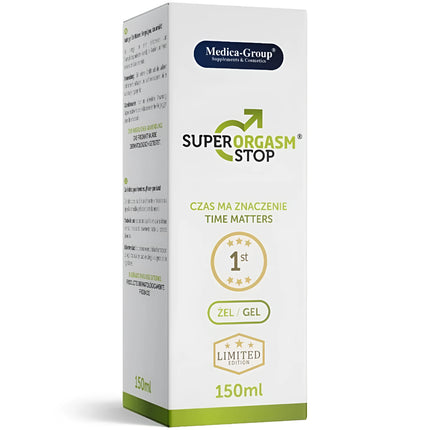MEDICA GROUP - SUPER ORGASM STOP INTIMGEL FÜR MÄNNER 150 ML