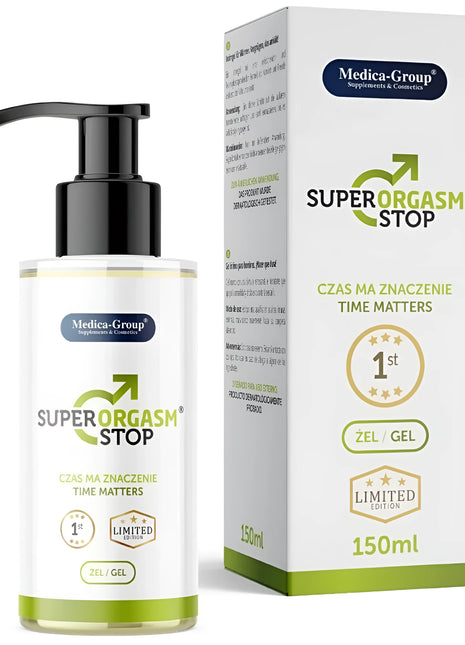 MEDICA GROUP - SUPER ORGASM STOP INTIMGEL FÜR MÄNNER 150 ML