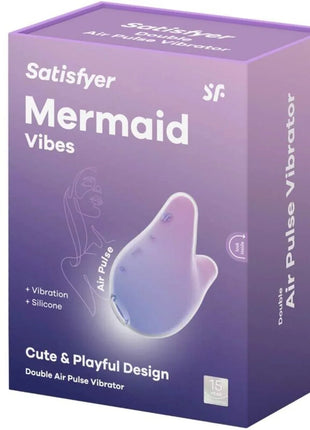 Meerjungfrau Lust-Vibrator: Stimulator mit Vibes - Druckwellenvibratoren