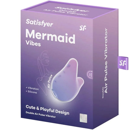 Meerjungfrau Lust-Vibrator: Stimulator mit Vibes - Druckwellenvibratoren
