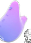 Purple and blue