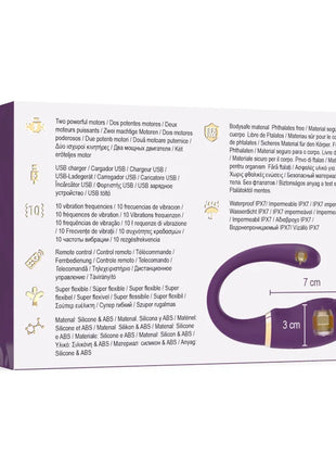 Merlin DuoVibe - Fernbedienungs-Vibrator für Paare - Vibrierende Eier