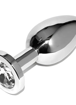 METAL HARD - ANALPLUG DIAMANT TRANSPARENT KLEIN 5,71 CM