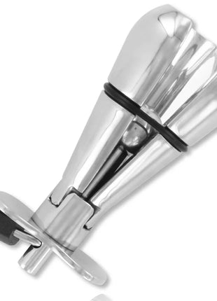 METAL HARD - ANALSTECKER MIT VERRIEGELUNG