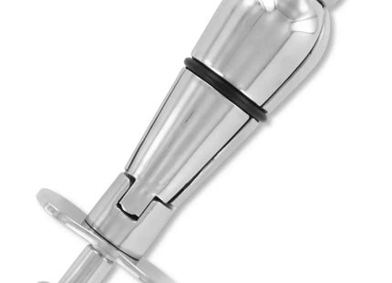 METAL HARD - ANALSTECKER MIT VERRIEGELUNG