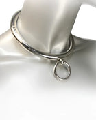METAL HARD - BDSM-HALSKETTE MIT RING 10CM