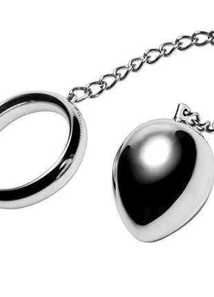 METAL HARD - COCKRING 40MM + KETTE MIT METALLKUGEL