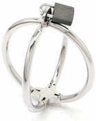 METAL HARD - CRISS-CROSS-HANDSCHELLEN AUS EDELSTAHL
