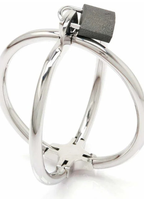 METAL HARD - CRISS-CROSS-HANDSCHELLEN AUS EDELSTAHL