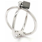 METAL HARD - CRISS-CROSS-HANDSCHELLEN AUS EDELSTAHL