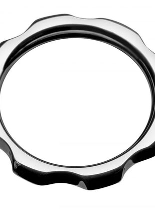 METAL HARD - DREHMOMENTRING AUS METALL FÜR PENIS UND HODEN 50 MM