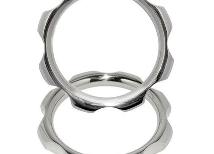 METAL HARD - DREHMOMENTRING AUS METALL FÜR PENIS UND HODEN 50 MM