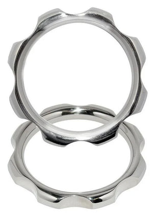 METAL HARD - DREHMOMENTRING AUS METALL FÜR PENIS UND HODEN 50 MM