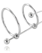 METAL HARD - EXTREMER RING MIT URETHRALSTOPP