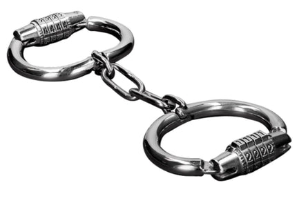 METAL HARD - HANDSCHELLEN MIT ZAHLENSCHLOSS