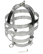 METAL HARD - MASKE MIT STAHLHALSKETTE