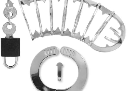 METAL HARD - PENISKFIG MIT SICHERHEITSSCHLOSS 14 CM