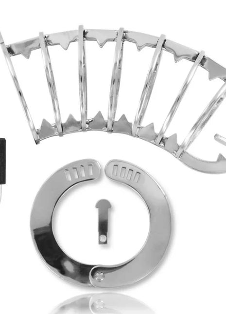 METAL HARD - PENISKFIG MIT SICHERHEITSSCHLOSS 14 CM
