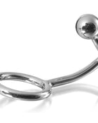 METAL HARD - PENISRING MIT ANAL-EINDRINGLINGSHAKEN 40 MM