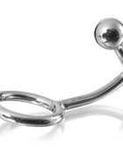 METAL HARD - PENISRING MIT ANAL-EINDRINGLINGSHAKEN 45 MM