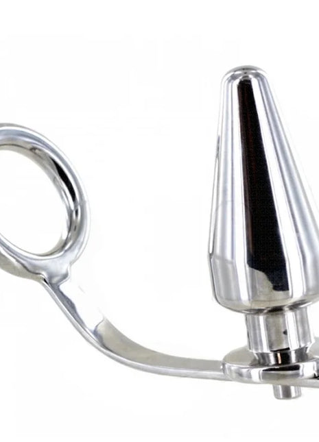 METAL HARD - STAHLRING MIT ANALPLUG 45 X 45 MM