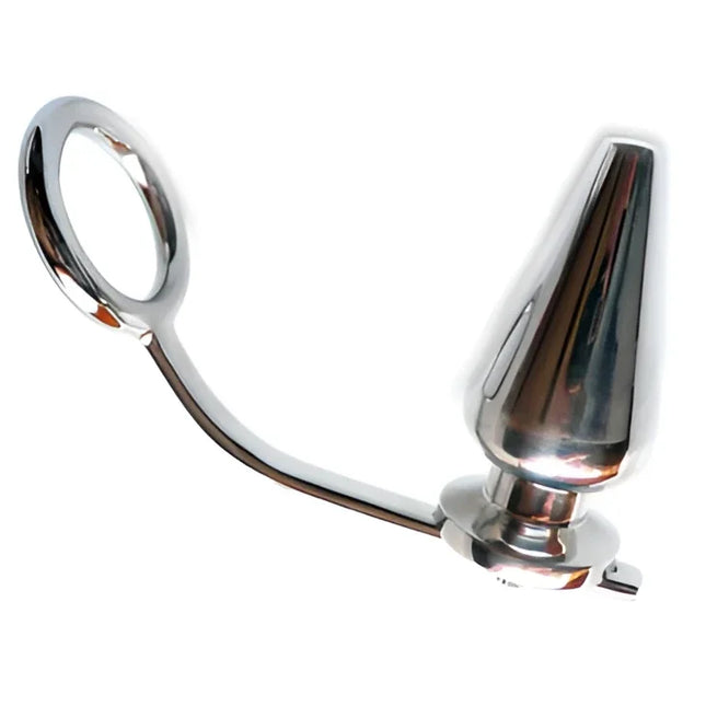 METAL HARD - STAHLRING MIT ANALPLUG 45X50 MM