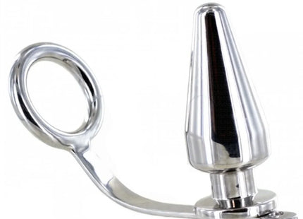 METAL HARD - STAHLRING MIT ANALPLUG 45X50 MM