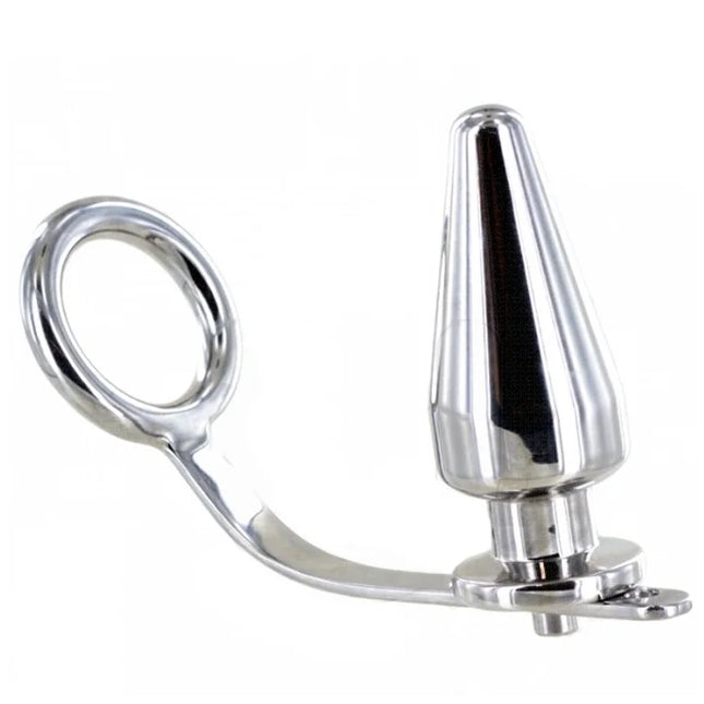 METAL HARD - STAHLRING MIT ANALPLUG 45X50 MM