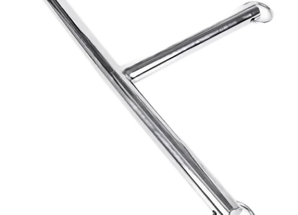 METAL HARD – T-Bar Spreizfesseln aus Edelstahl - Handfesseln