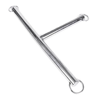METAL HARD – T-Bar Spreizfesseln aus Edelstahl - Handfesseln