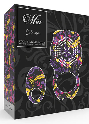 MIA - COLOSSEO RING FERNBEDIENUNG SCHWARZ - Penisring mit Vibration