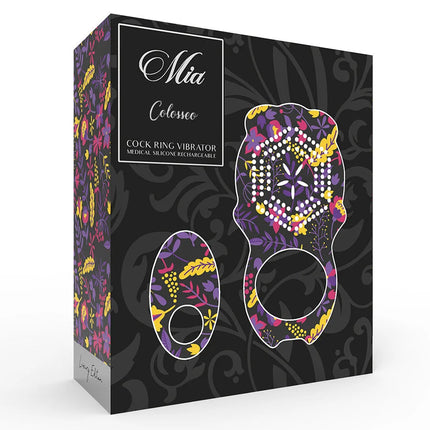 MIA - COLOSSEO RING FERNBEDIENUNG SCHWARZ - Penisring mit Vibration
