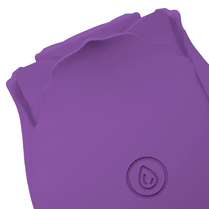 Lila silica rose-vibrator mia rose air wave stimulator limited edition mit dezent eingeprägtem logo