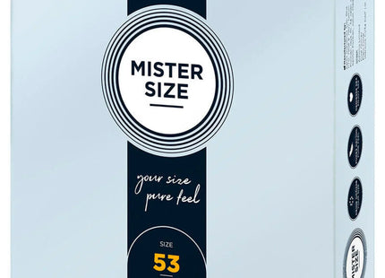 MISTER SIZE - KONDOME - 3/10/30/100 STÜCK - M / 36 - Kondom Set