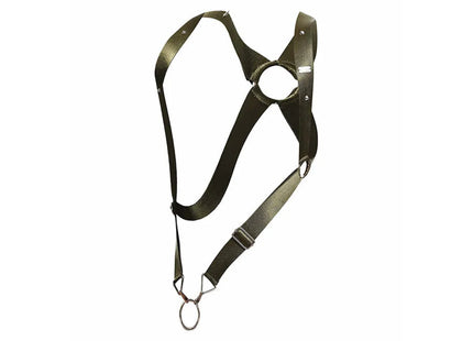 MOB - DNGEON CROSS BACK HARNESS GRÜN EINHEITSGRÖSSE