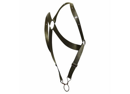 MOB - DNGEON CROSS BACK HARNESS GRÜN EINHEITSGRÖSSE