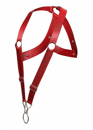 MOB - DNGEON CROSS BACK HARNESS ROT EINHEITSGRÖSSE