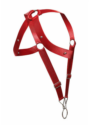 MOB - DNGEON CROSS BACK HARNESS ROT EINHEITSGRÖSSE