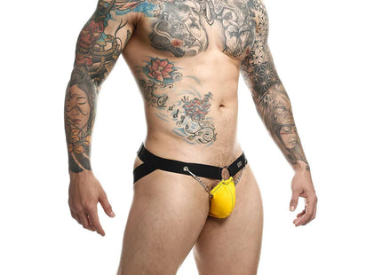 MOB - DNGEON GELB JOCKSTRAP MIT KETTEN EINE GRÖSSE