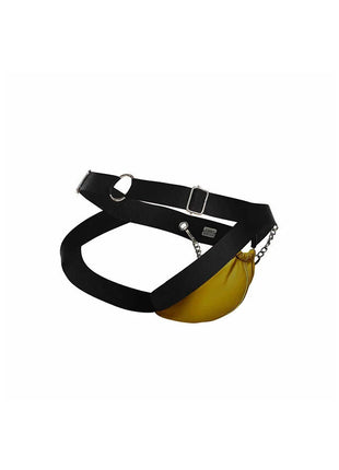 MOB - DNGEON GELB JOCKSTRAP MIT KETTEN EINE GRÖSSE