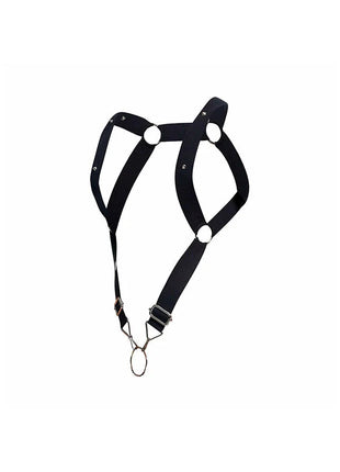 MOB - DNGEON HARNESS MIT GERADEN RÜCKEN SCHWARZ EINHEITSGRÖSSE