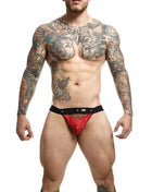 MOB - DNGEON JOCKSTRAP ATHLETE ROT EINHEITSGRÖSSE