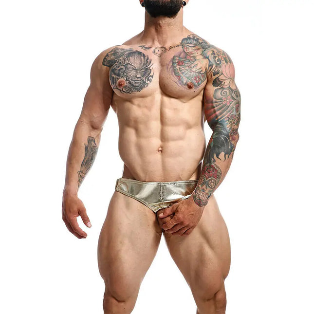 MOB - DNGEON JOCKSTRAP GOLDENER COCKRING EINE GRÖSSE