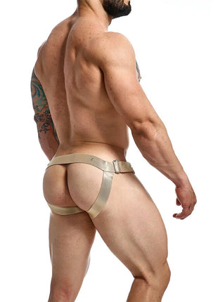 MOB - DNGEON JOCKSTRAP GOLDENER COCKRING EINE GRÖSSE